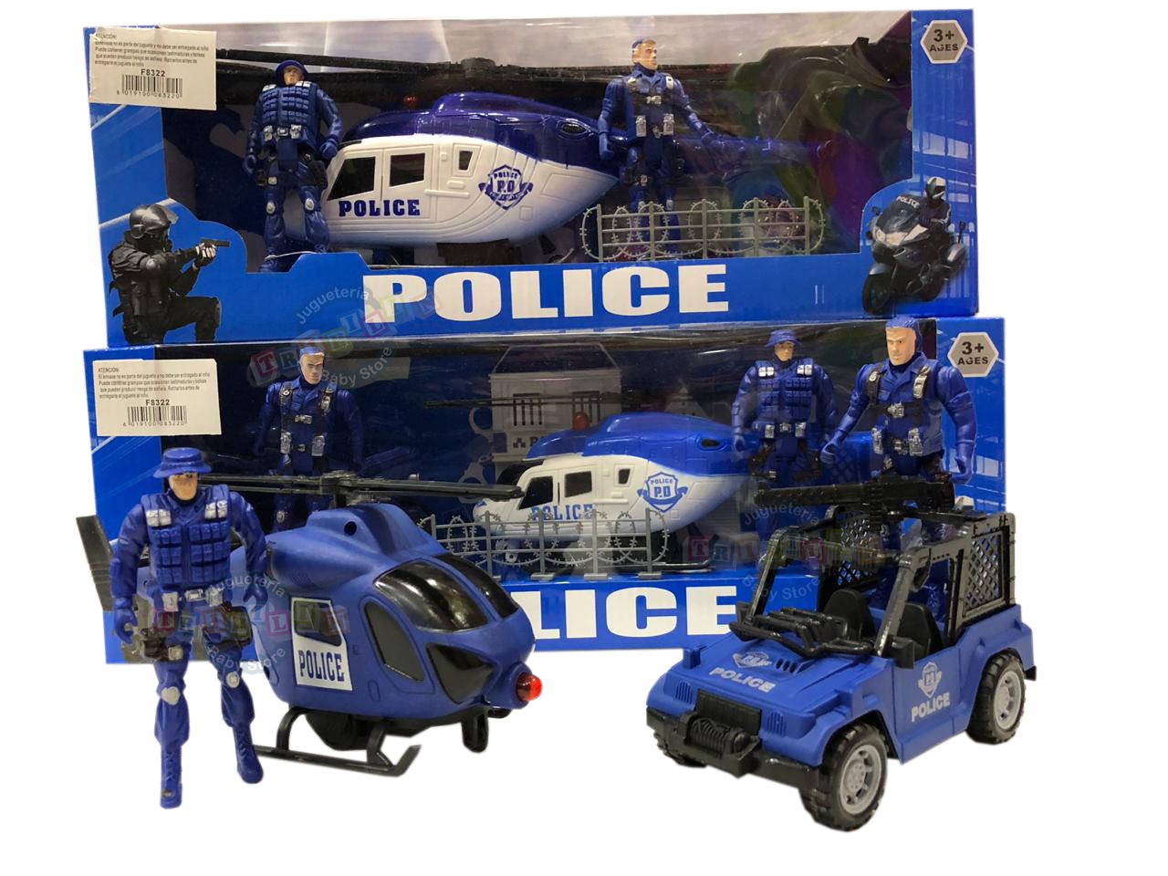 Set de Policía Accesorios 