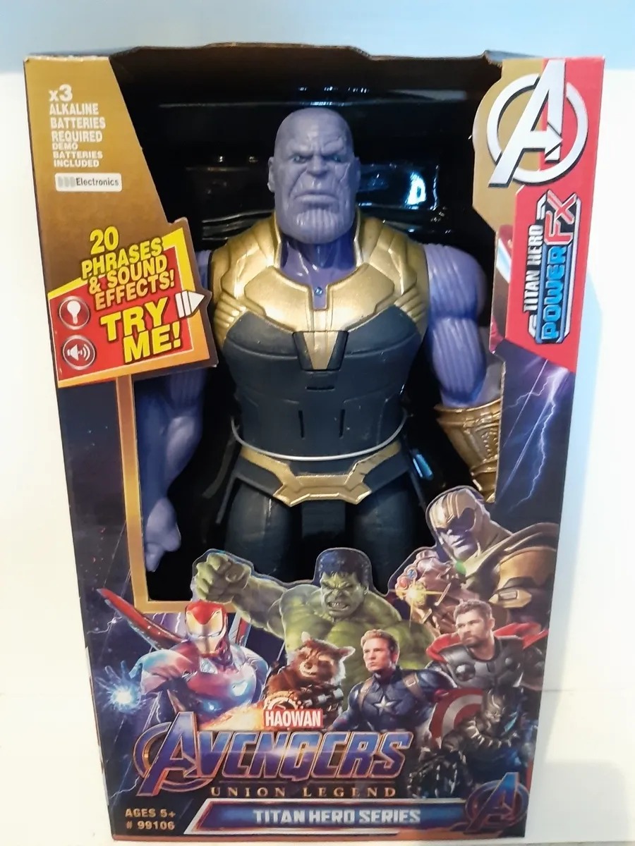 SUPER HEROES SIMIL HOMBRE ARAÑA-PANTERA NEGRA-HULK-THANOS-IROMAN